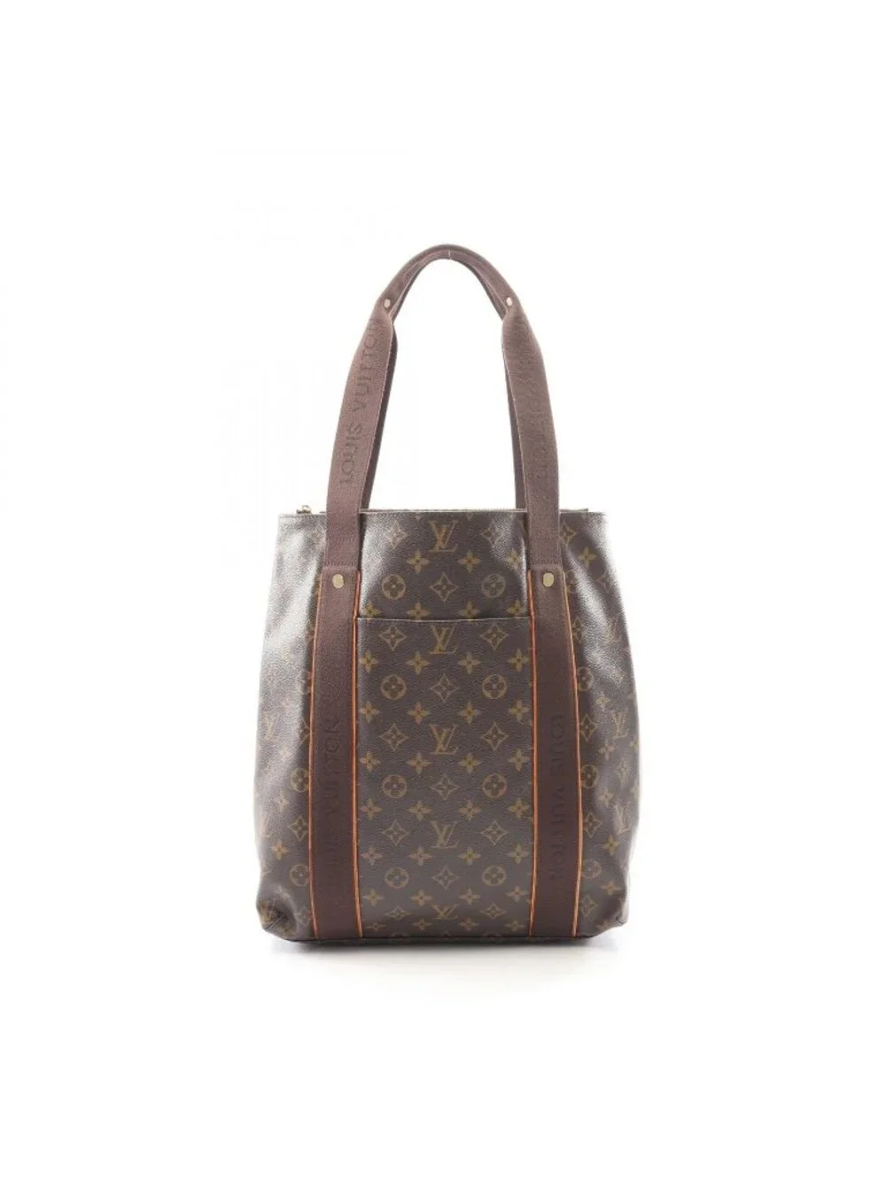 Louis Vuitton Tote Cabas Beau Canvas Leather